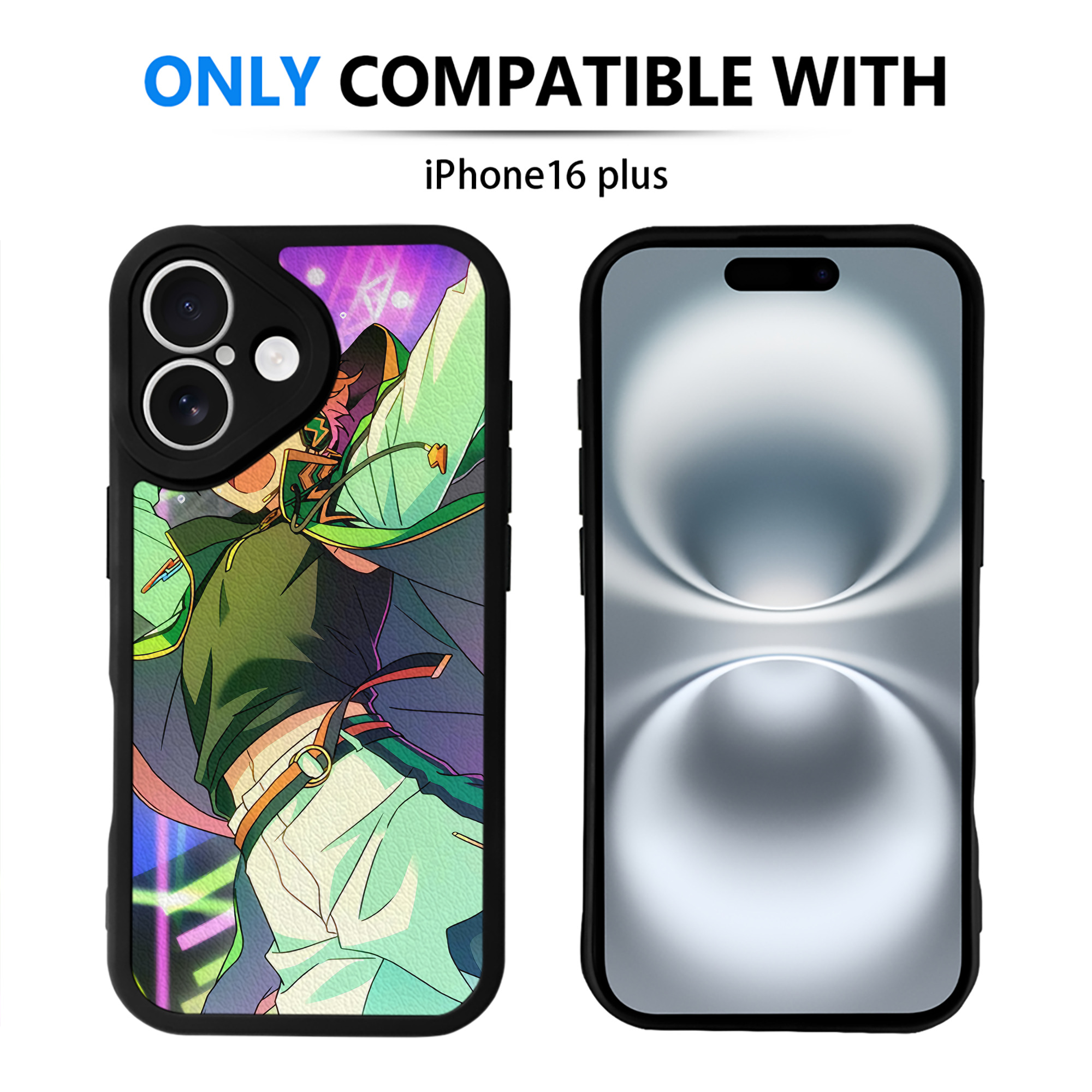 （画像用） あんさんぶるスターズ! Ensemble Stars 【iPhone 16シリーズ対応】シリコンスマホケース（レザー調） 材質：シリコン